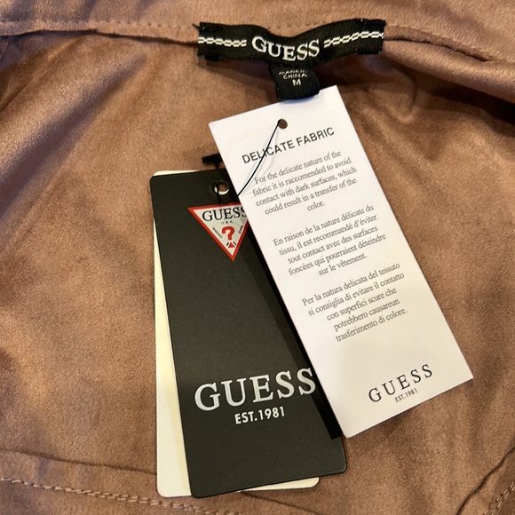 NEW Guess Sueded Top🔥🔥🔥 - Picture 6 of 7